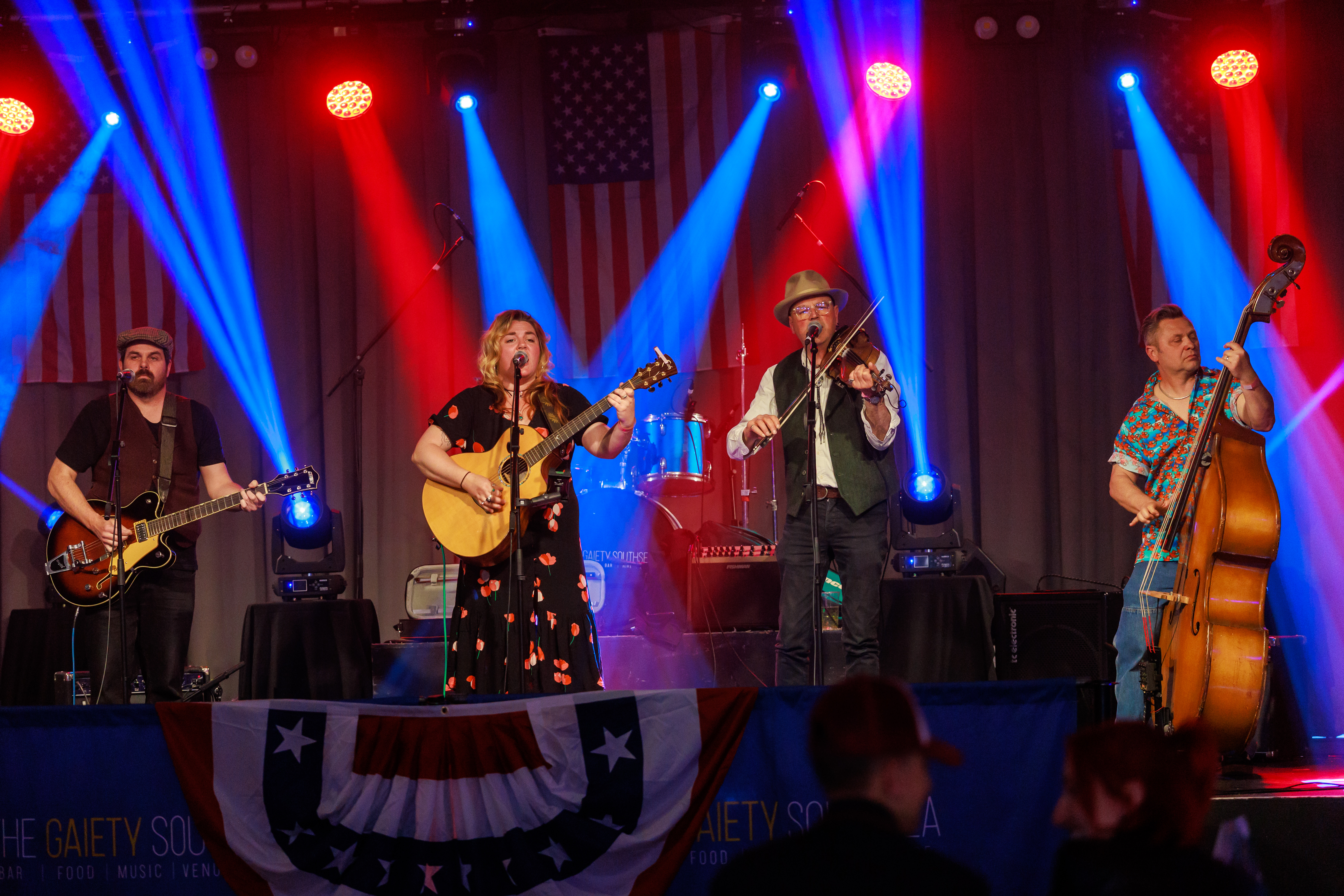 Band Performing on the Main Stage at Country on the Coast Festival